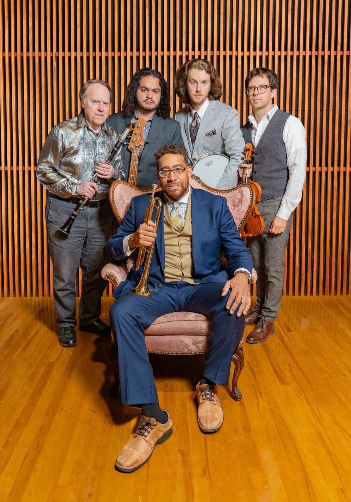The Nexus Jazz Group — the full five-piece lineup
